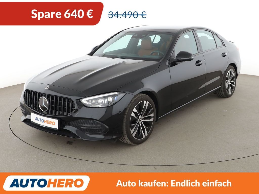 Mercedes-Benz C 300 2023 г. Чёрный, пробег 45208 км