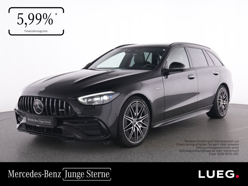 Mercedes-Benz C 43 AMG 2023 г. Чёрный, пробег 27596 км