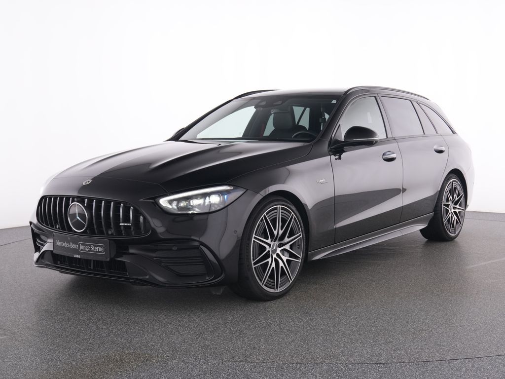 Mercedes-Benz C 43 AMG 2023 г. Чёрный, пробег 27596 км