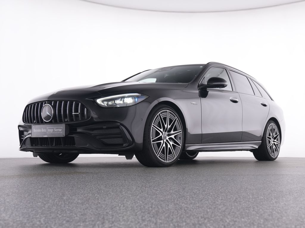Mercedes-Benz C 43 AMG 2023 г. Чёрный, пробег 27596 км