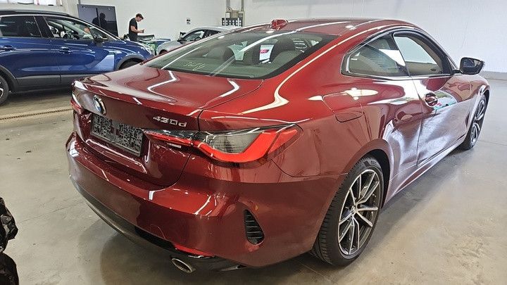 BMW 430 2023 г. Красный, пробег 43000 км