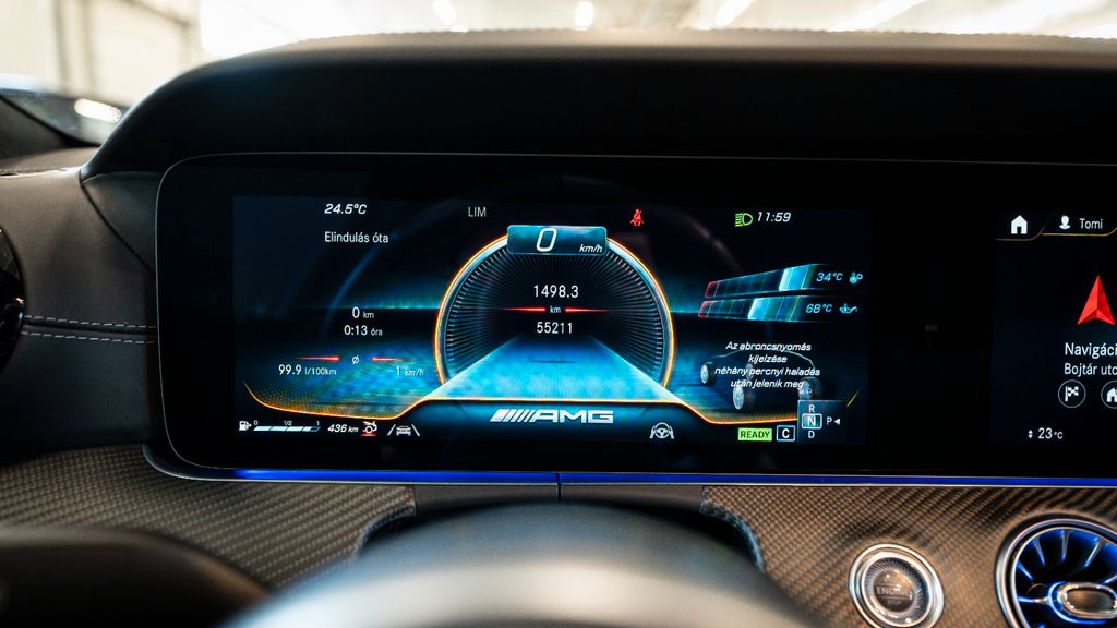 Mercedes-Benz AMG GT 2021 г. Серый, пробег 55211 км