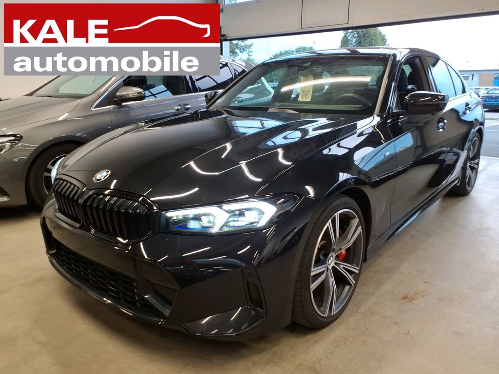 BMW 320 2023 г. Чёрный, пробег 49000 км