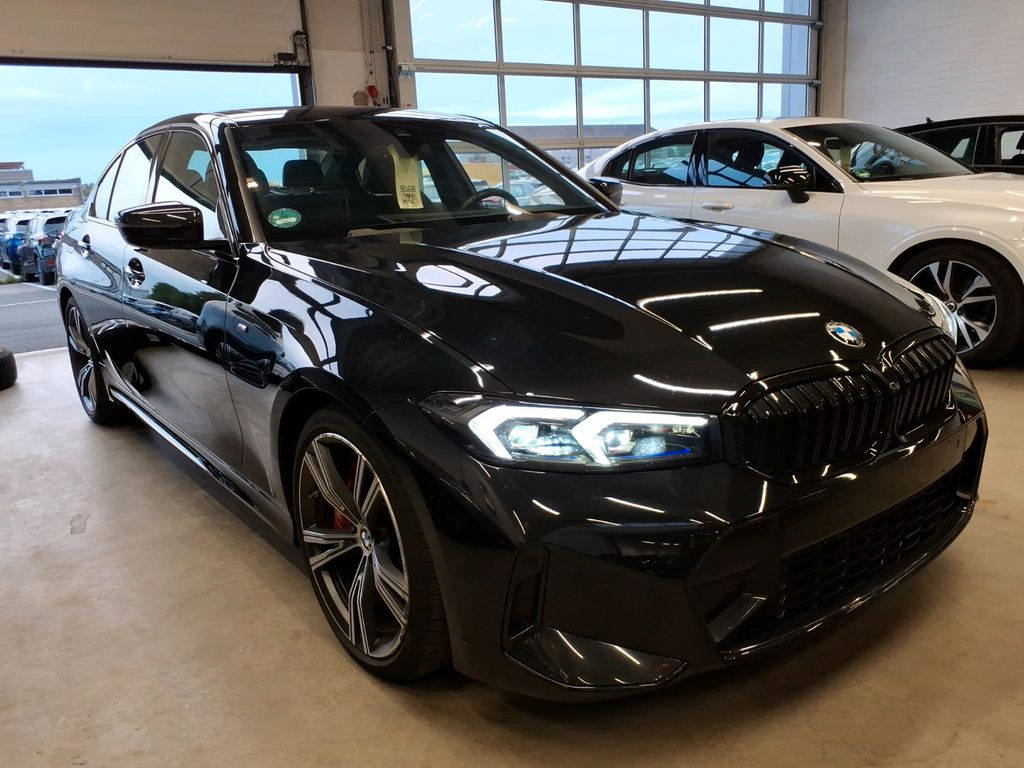 BMW 320 2023 г. Чёрный, пробег 49000 км