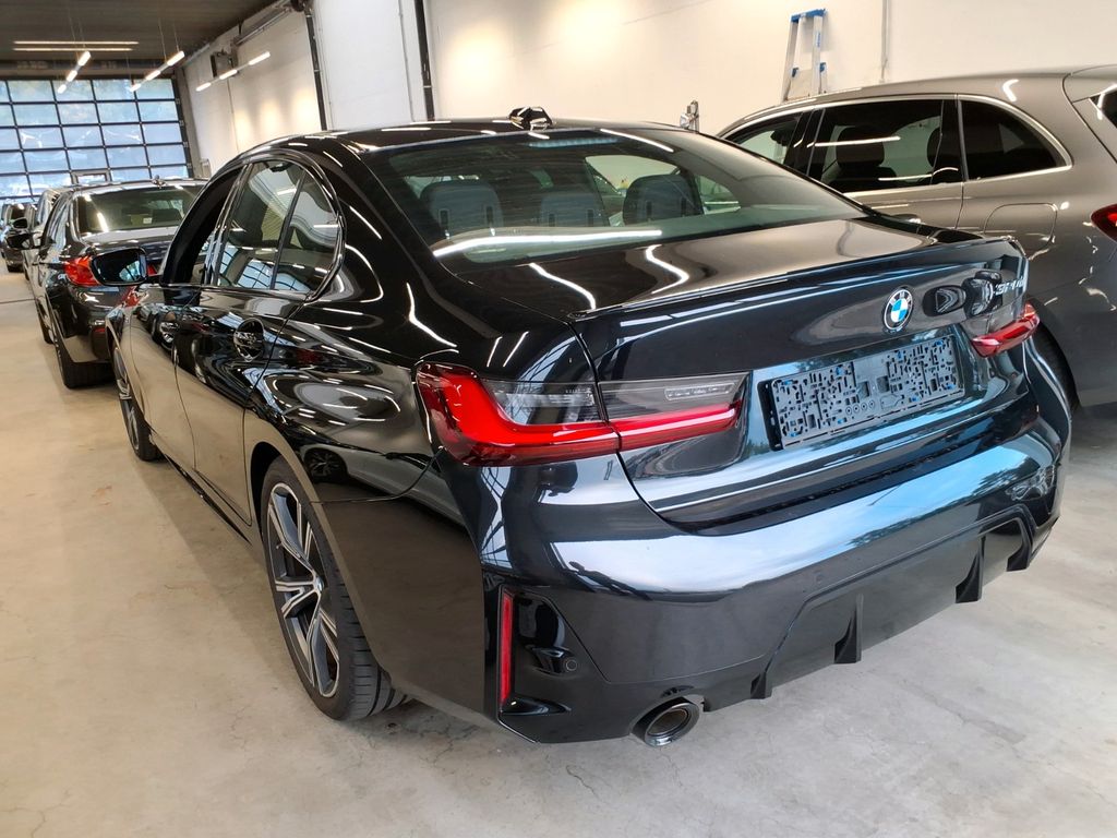 BMW 320 2023 г. Чёрный, пробег 49000 км