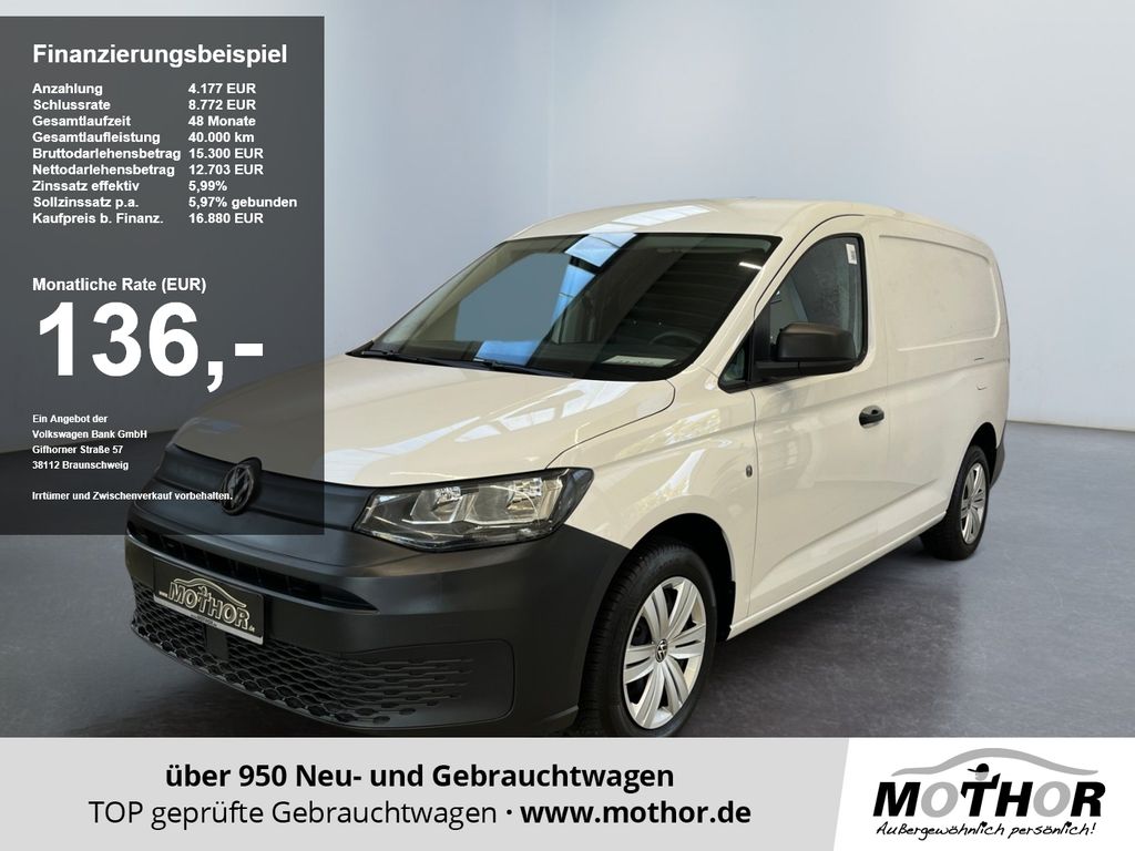 Volkswagen CADDY MAXI 2022 г. Белый, пробег 56453 км