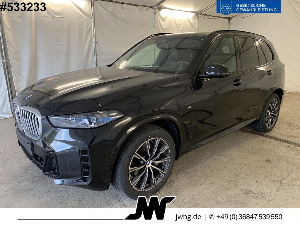 BMW X5 2025 г. Чёрный, пробег 21000 км