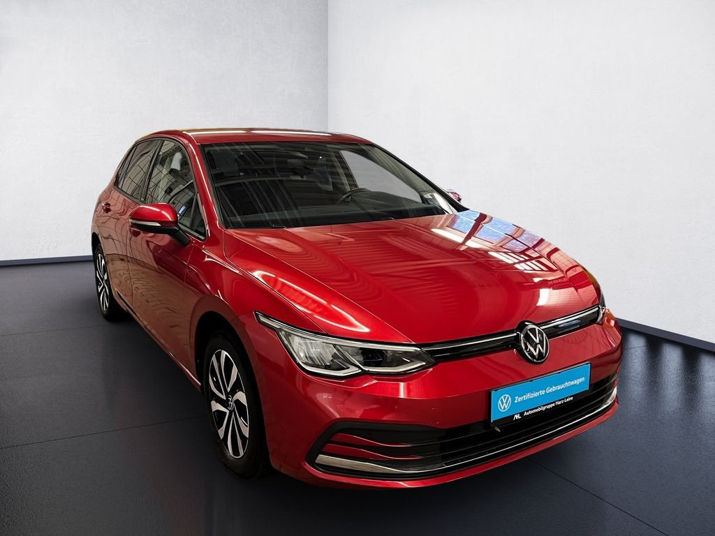 Volkswagen Golf 2021 г. Красный, пробег 57901 км