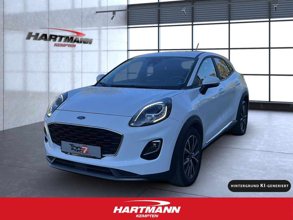Ford Puma 2022 г. Белый, пробег 41871 км
