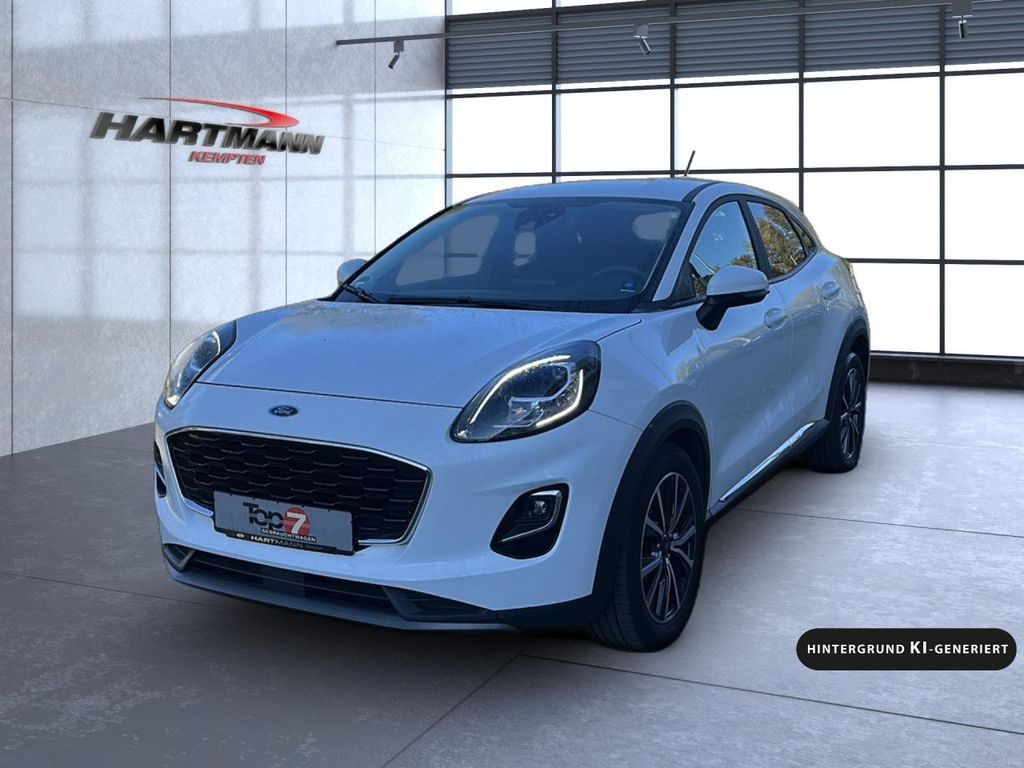 Ford Puma 2022 г. Белый, пробег 41871 км