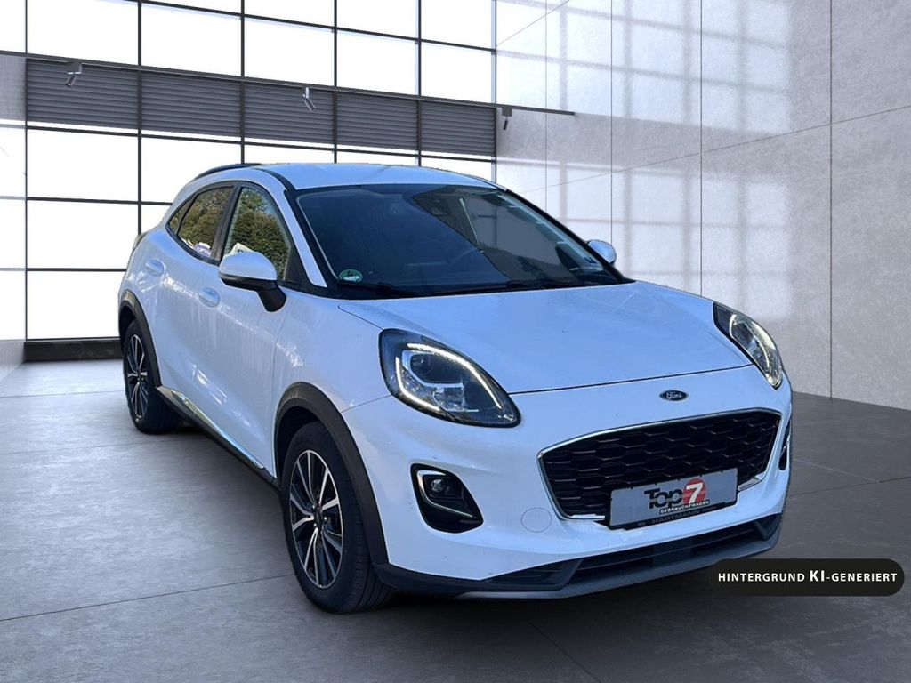 Ford Puma 2022 г. Белый, пробег 41871 км