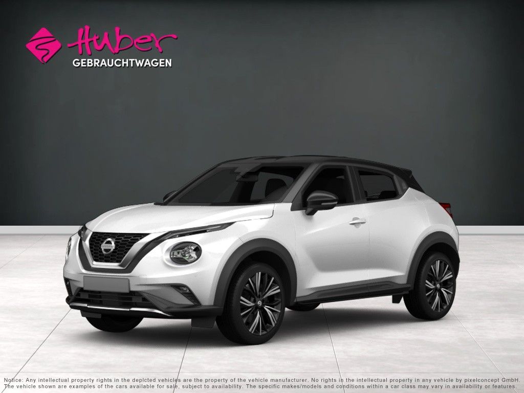 Nissan Juke 2023 г. Белый, пробег 40490 км