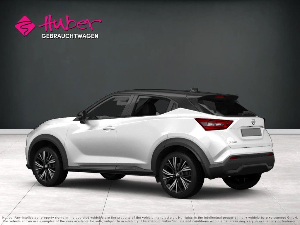 Nissan Juke 2023 г. Белый, пробег 40490 км