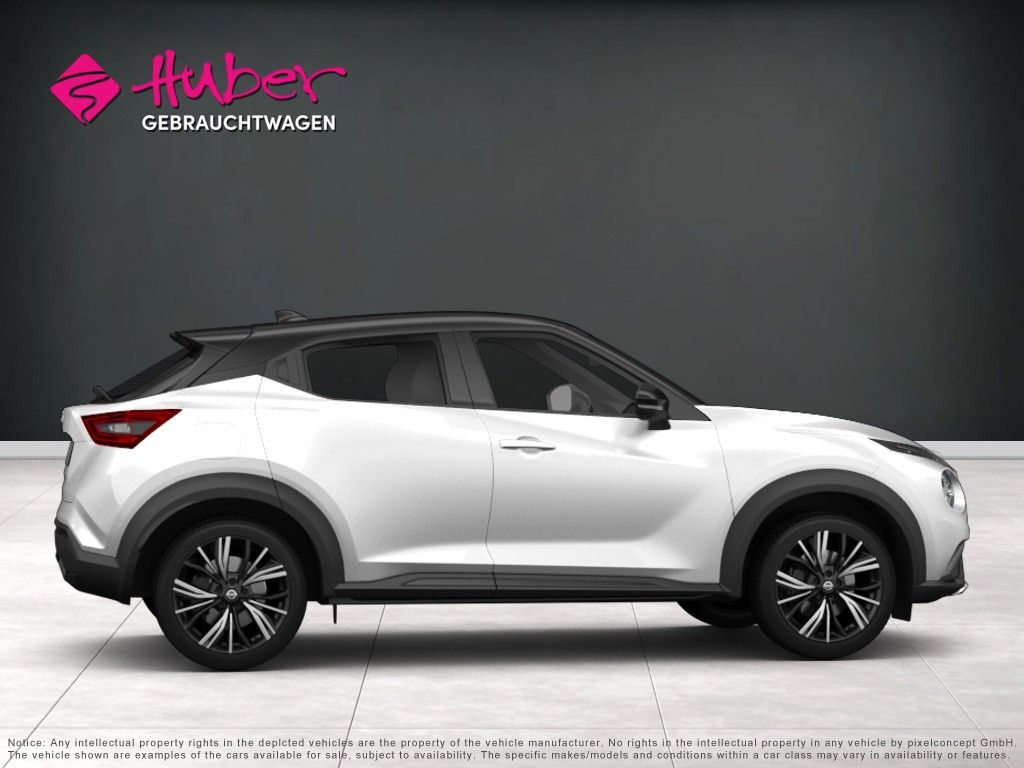 Nissan Juke 2023 г. Белый, пробег 40490 км