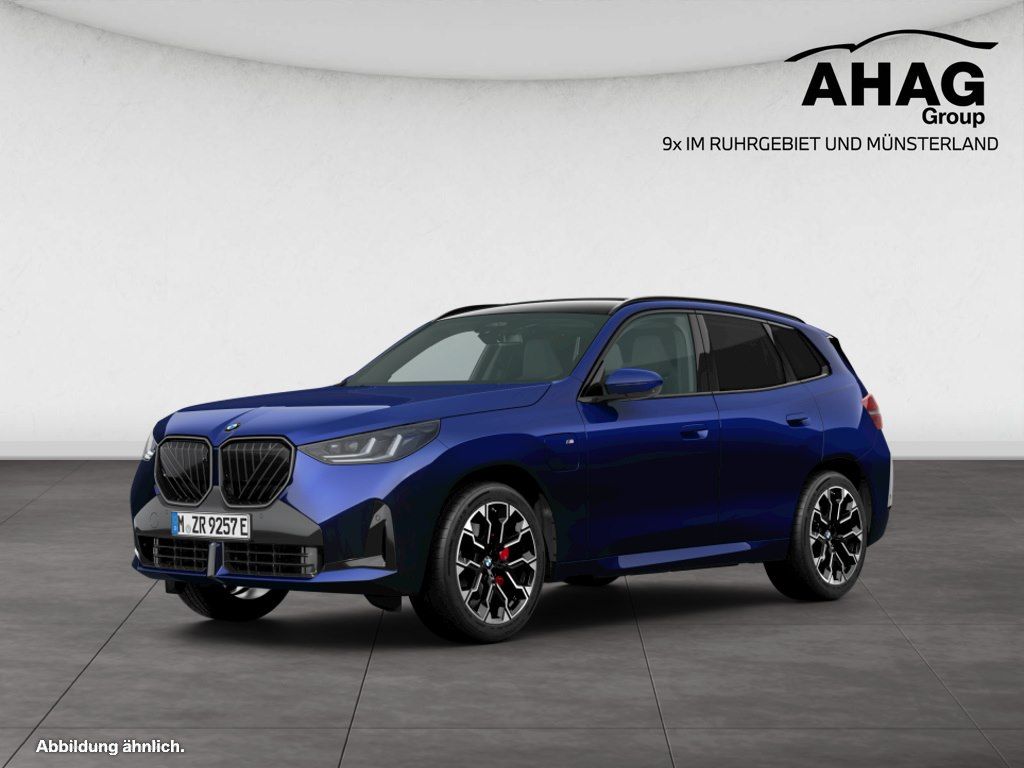 BMW X3 2026 г. Синий, пробег 12585 км