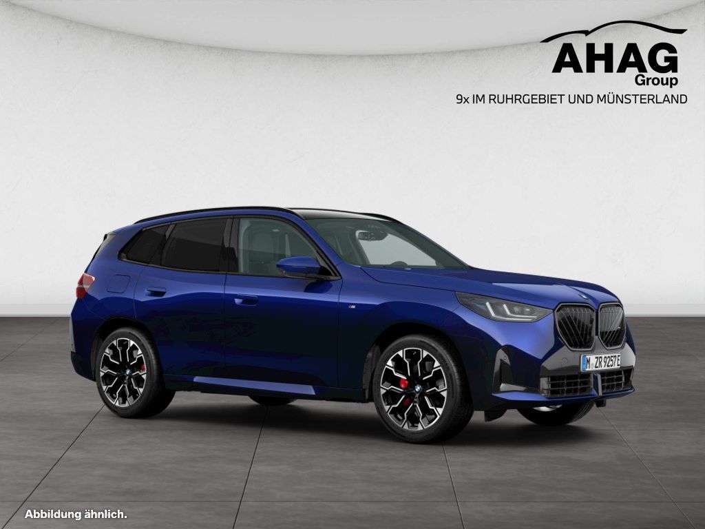 BMW X3 2026 г. Синий, пробег 12585 км
