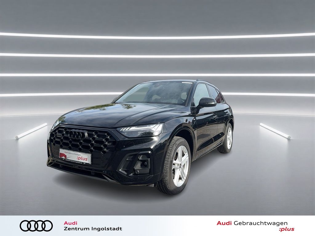 Audi Q5 2023 г. Чёрный, пробег 22048 км