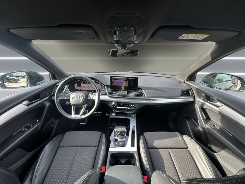 Audi Q5 2023 г. Чёрный, пробег 22048 км