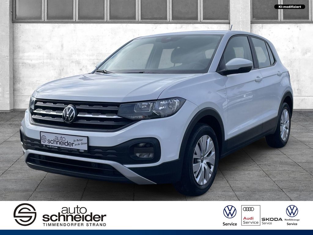 Volkswagen T-Cross 2022 г. Белый, пробег 41800 км