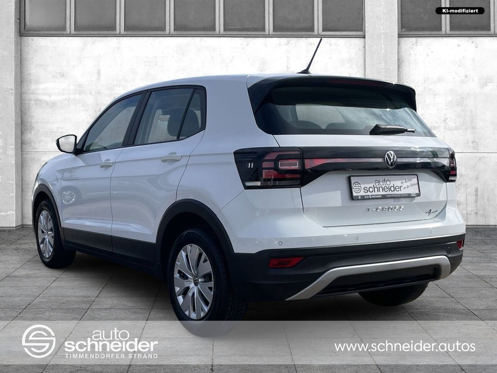 Volkswagen T-Cross 2022 г. Белый, пробег 41800 км