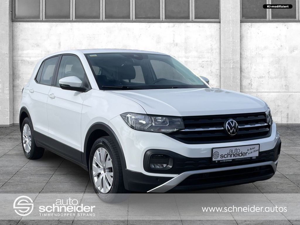 Volkswagen T-Cross 2022 г. Белый, пробег 41800 км