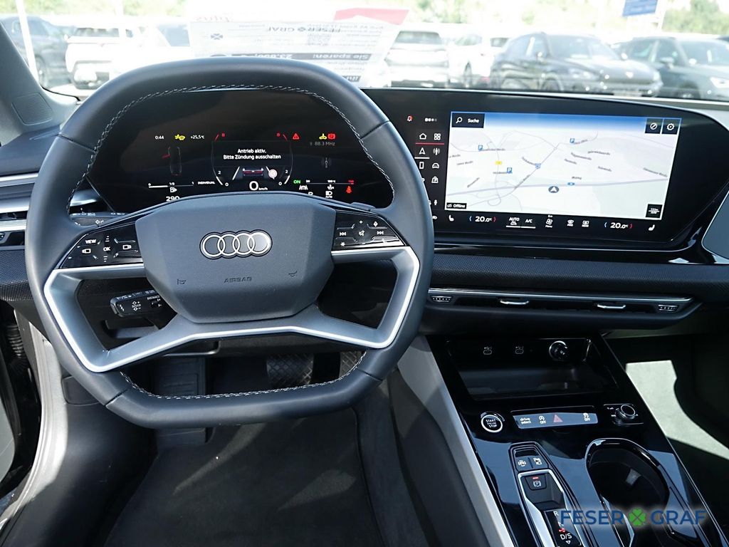 Audi A6 2025 г. Чёрный, пробег 27771 км