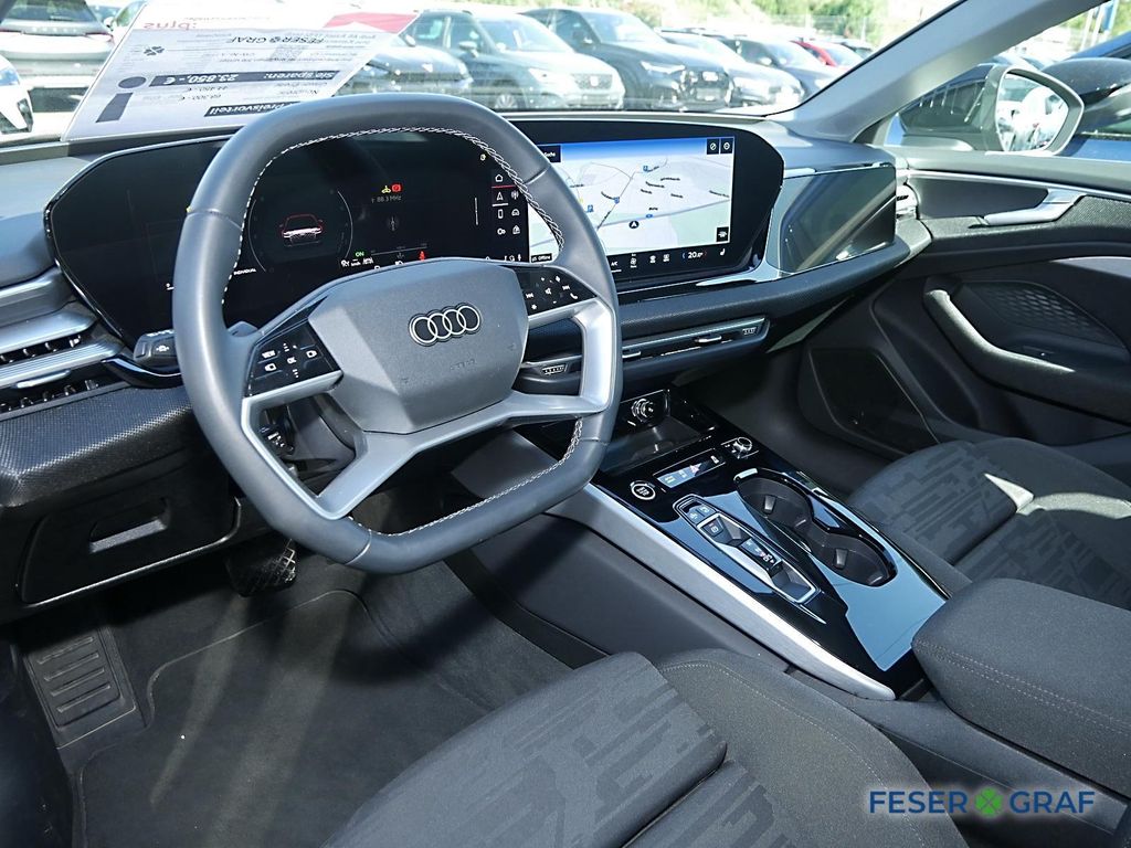 Audi A6 2025 г. Чёрный, пробег 27771 км