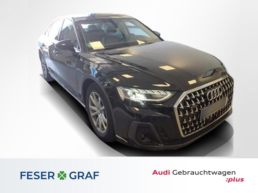 Audi A8 2023 г. Чёрный, пробег 32457 км