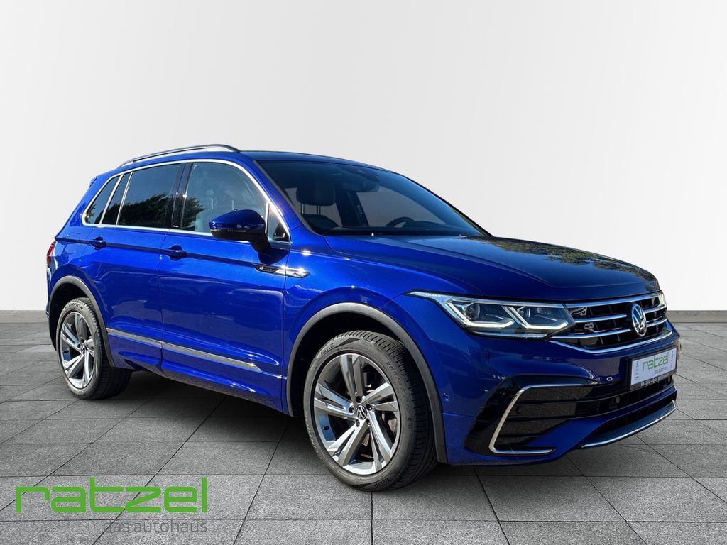 Volkswagen Tiguan 2022 г. Синий, пробег 49862 км