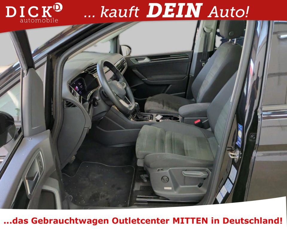 Volkswagen Touran 2023 г. Чёрный, пробег 58000 км
