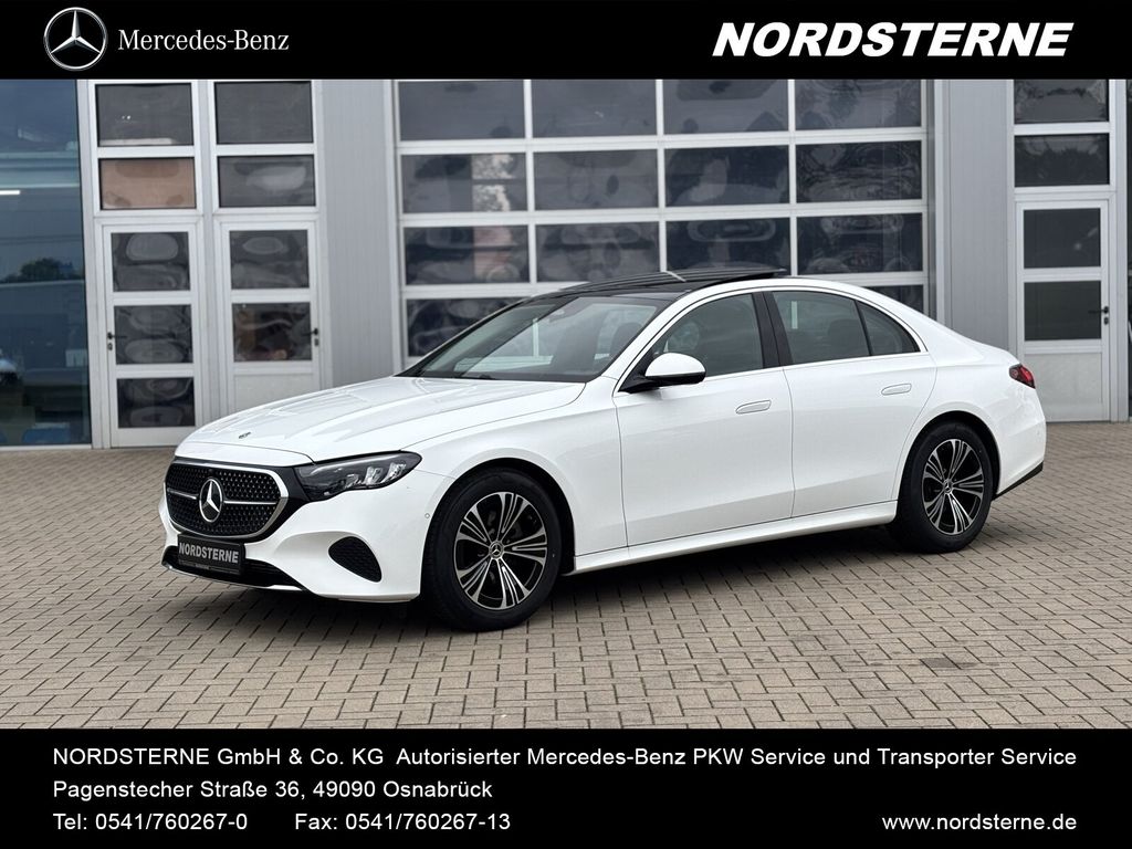 Mercedes-Benz E 220 2025 г. Белый, пробег 25532 км