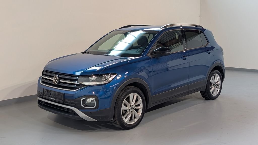 Volkswagen T-Cross 2023 г. Синий, пробег 47899 км