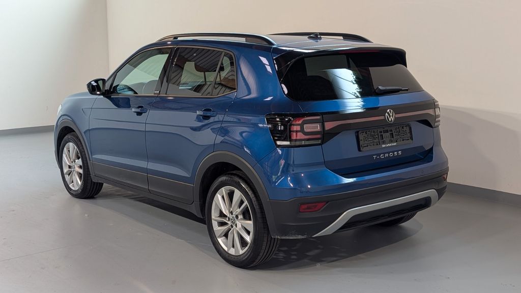 Volkswagen T-Cross 2023 г. Синий, пробег 47899 км