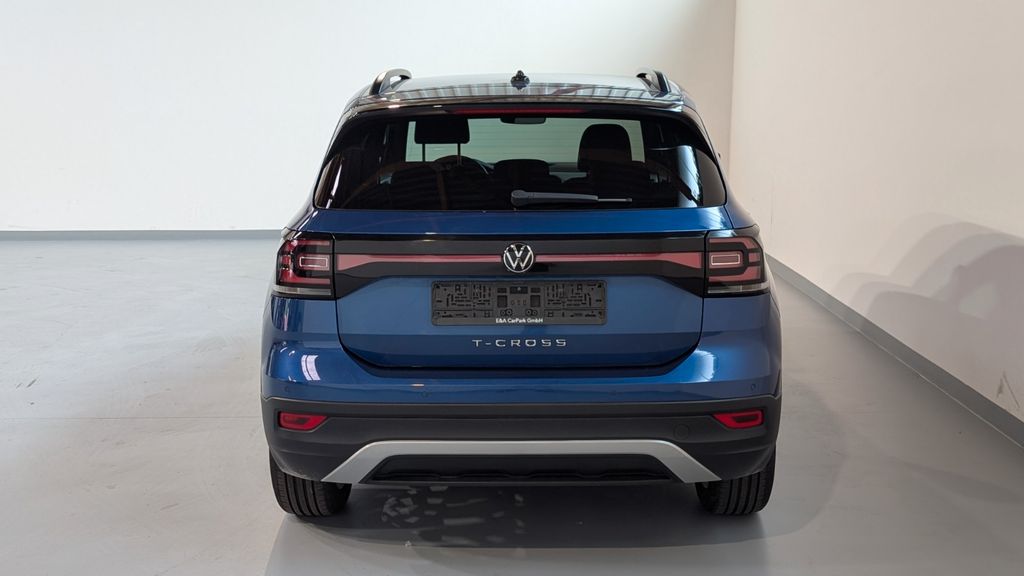 Volkswagen T-Cross 2023 г. Синий, пробег 47899 км