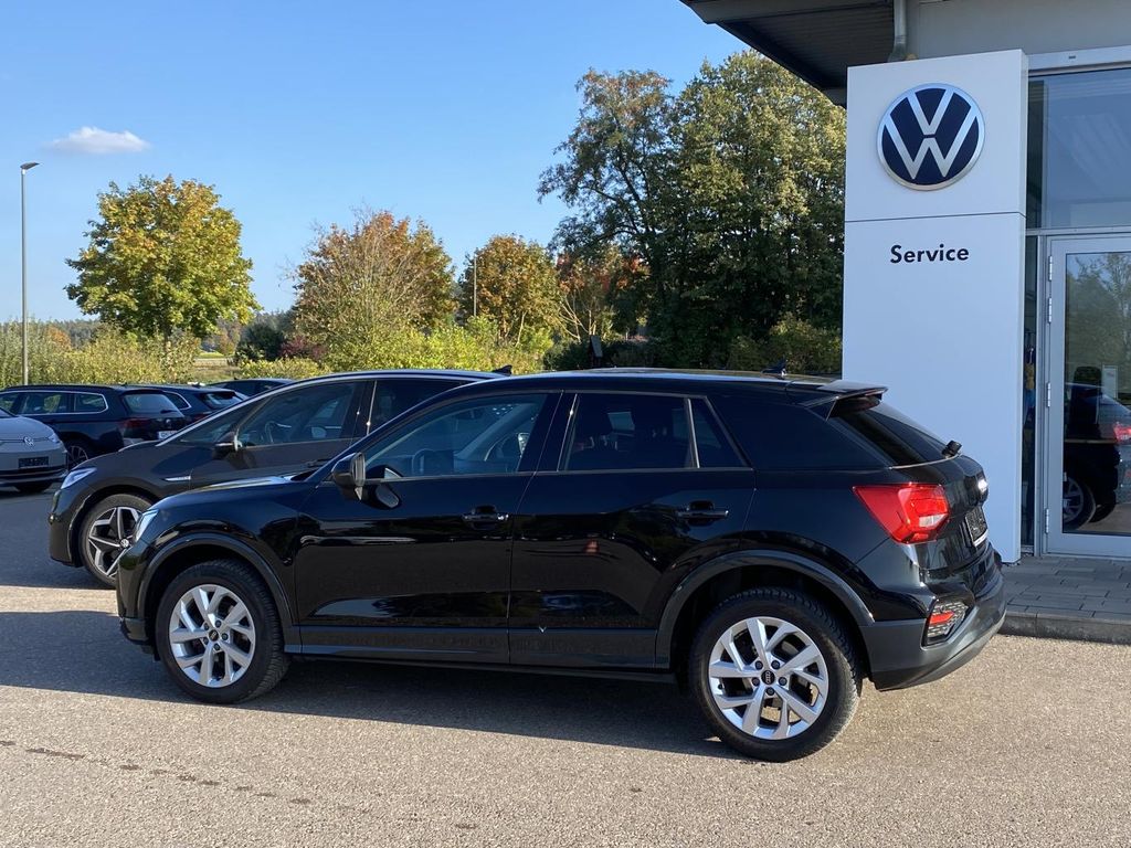Audi Q2 2023 г. Чёрный, пробег 43449 км