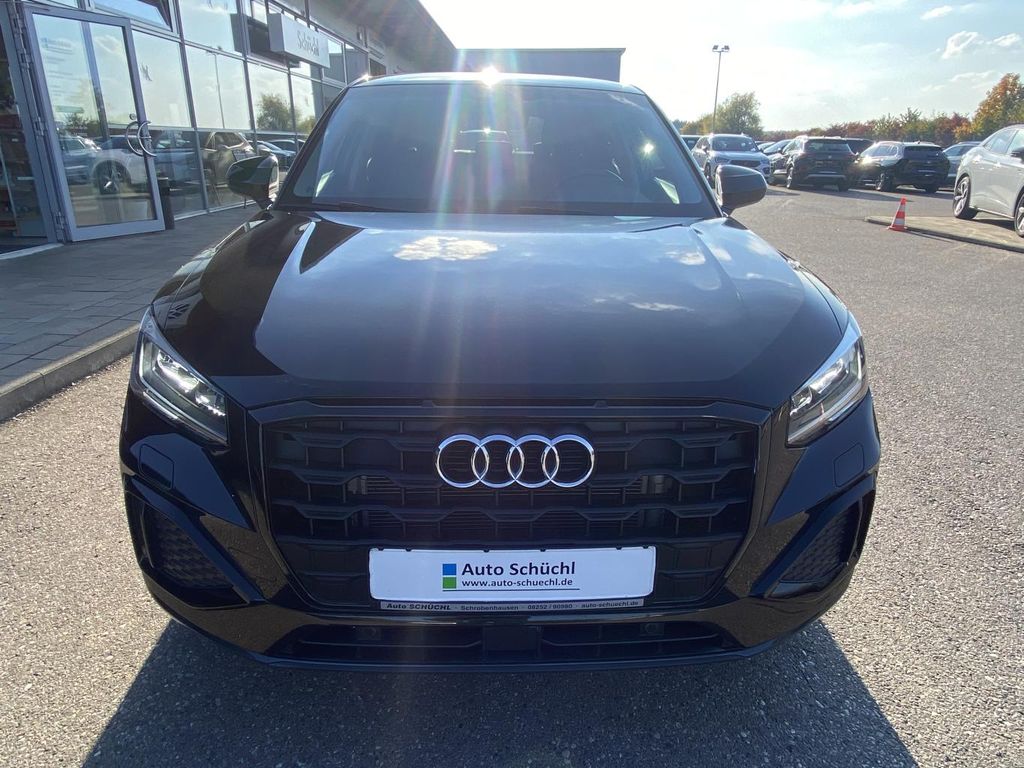 Audi Q2 2023 г. Чёрный, пробег 43449 км