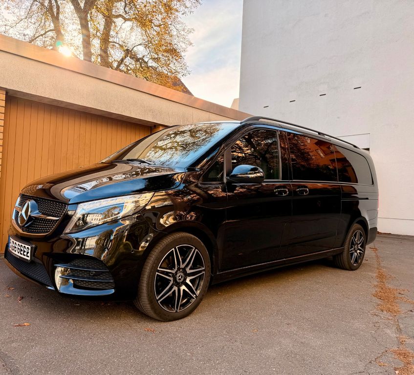 Mercedes-Benz V 300 2022 г. Чёрный, пробег 51000 км