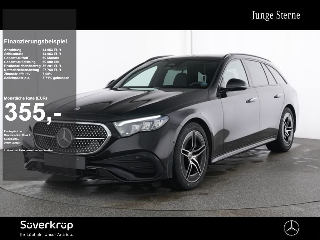 Mercedes-Benz E 220 2025 г. Чёрный, пробег 24382 км