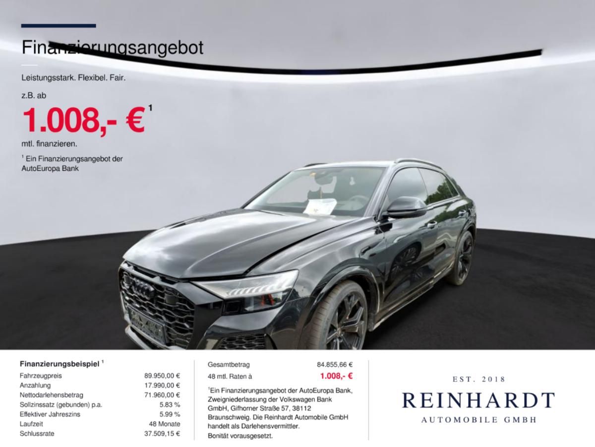 Audi RSQ8 2023 г. Чёрный, пробег 29821 км