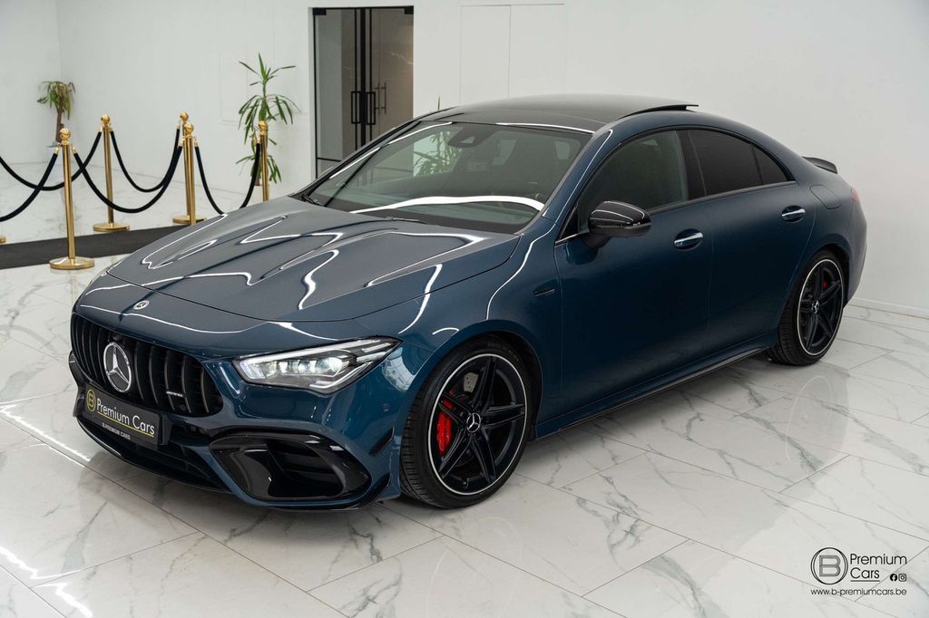 Mercedes-Benz CLA 45 AMG 2023 г. Синий, пробег 30000 км