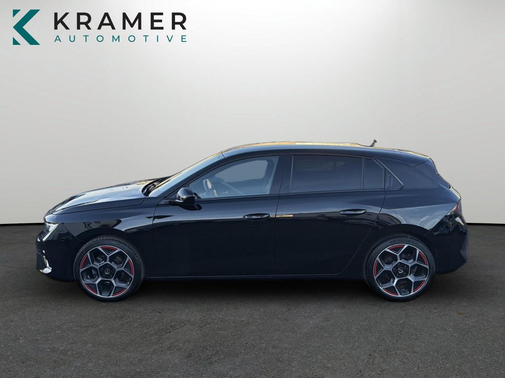 Opel Astra 2022 г. Чёрный, пробег 58000 км