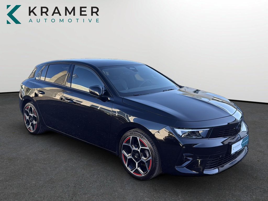 Opel Astra 2022 г. Чёрный, пробег 58000 км