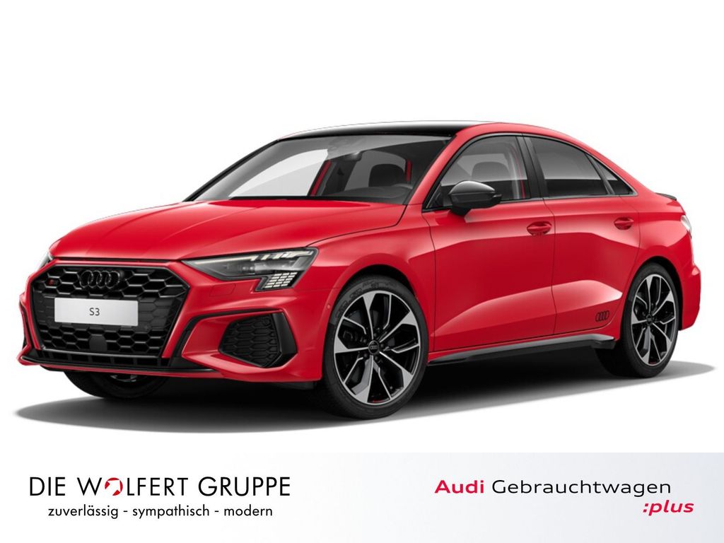 Audi S3 2021 г. Красный, пробег 47062 км