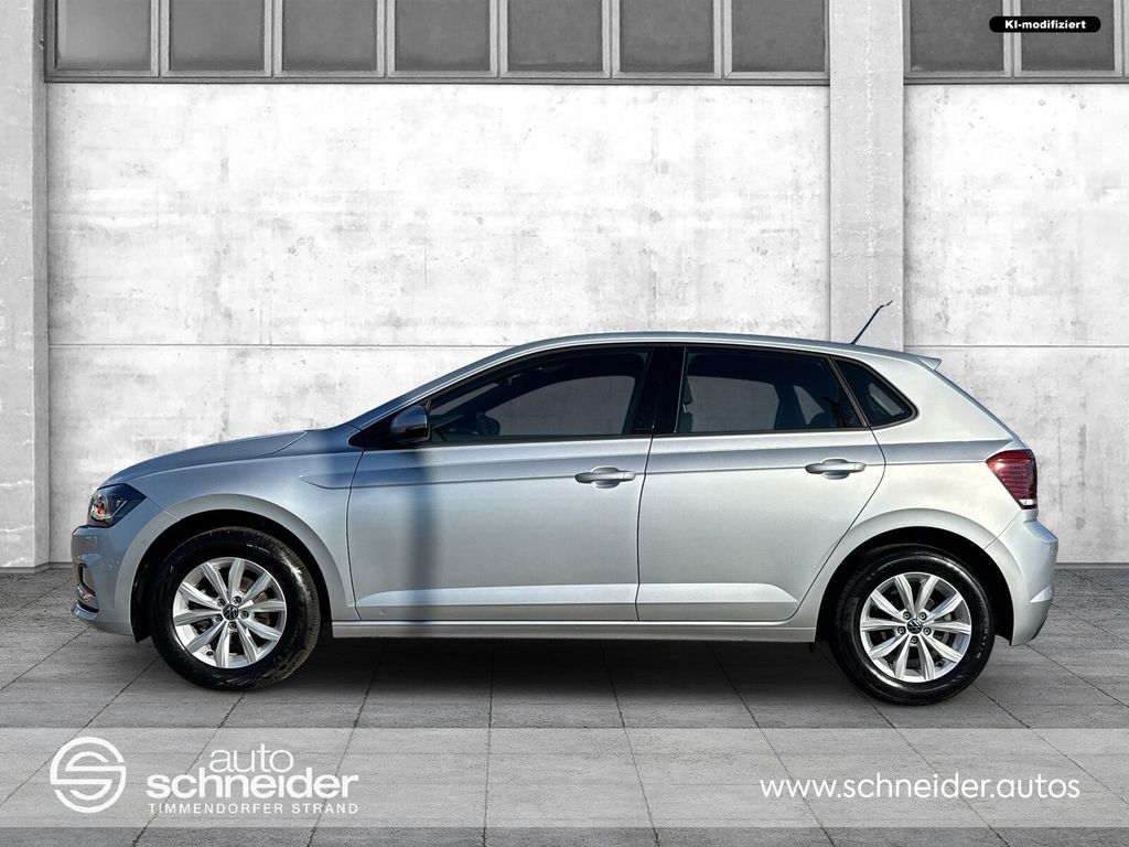 Volkswagen Polo 2021 г. Серебристый, пробег 49250 км