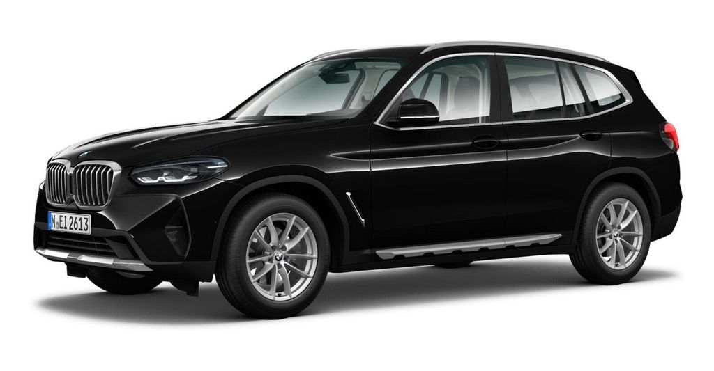 BMW X3 2022 г. Чёрный, пробег 57484 км