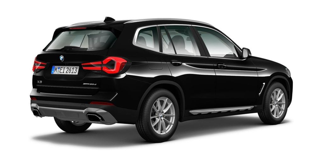 BMW X3 2022 г. Чёрный, пробег 57484 км