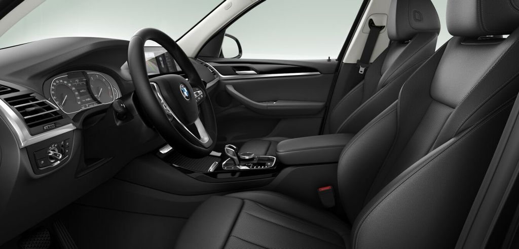 BMW X3 2022 г. Чёрный, пробег 57484 км