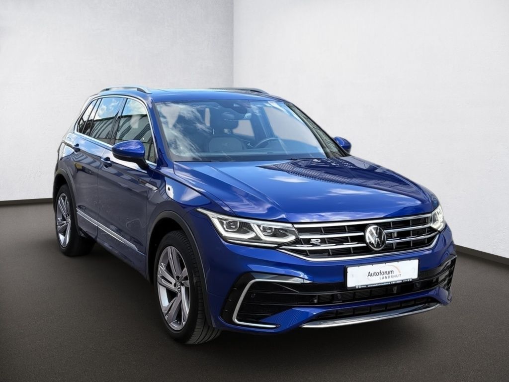 Volkswagen Tiguan 2022 г. Синий, пробег 42580 км