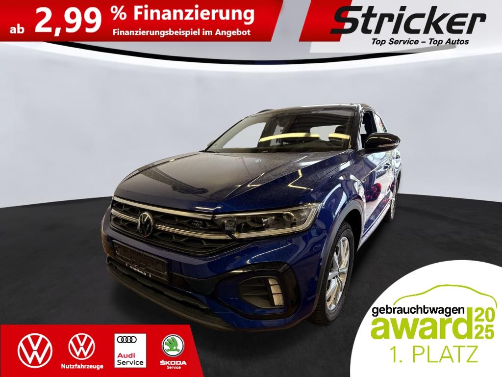 Volkswagen T-Roc 2022 г. Синий, пробег 25412 км