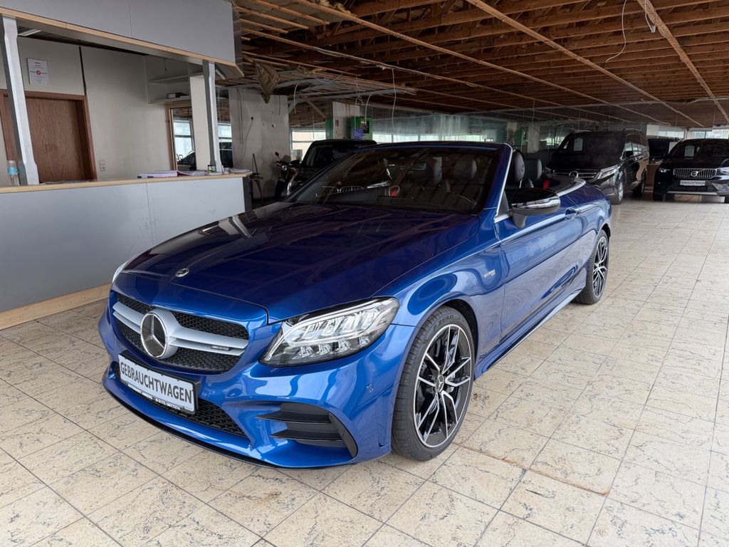 Mercedes-Benz C 43 AMG 2022 г. Синий, пробег 24628 км